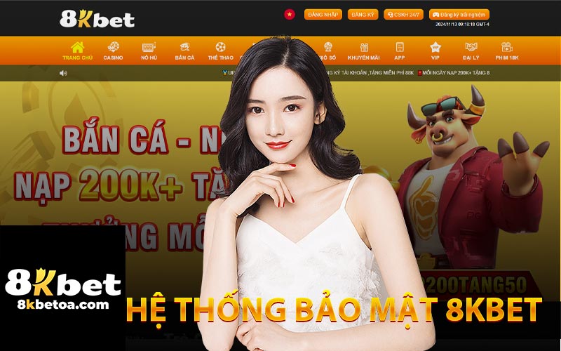 Hệ Thống Bảo Mật Tại Nhà Cái 8Kbet